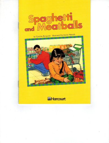 Harcourt School Publishers Trophies: ELL Reader Grade 3 Spaghetti and Meatballs