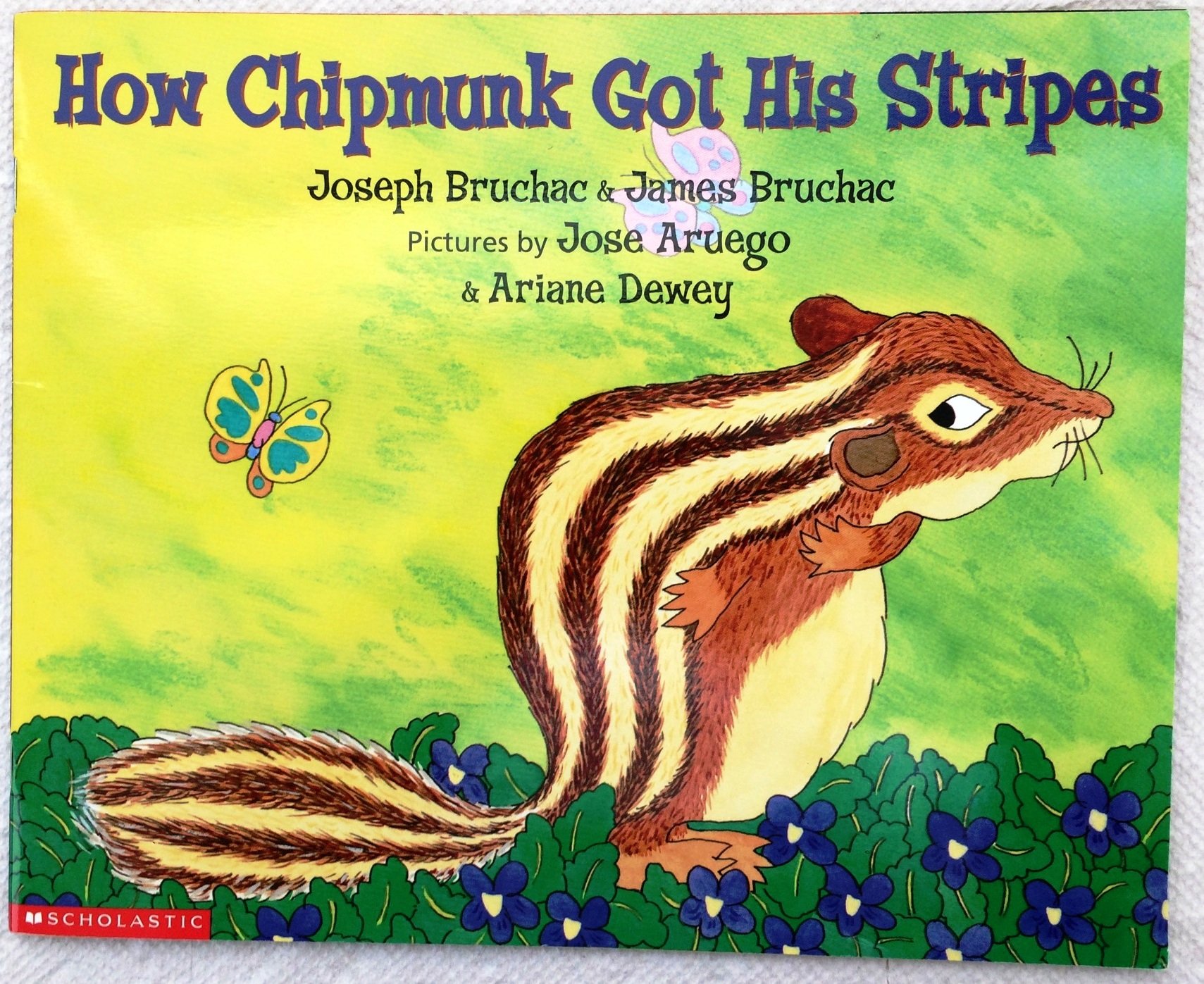 How Chipmunk Got His Stripes