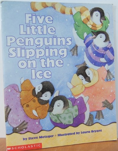 Five Little Penguins Slipping on the Ice