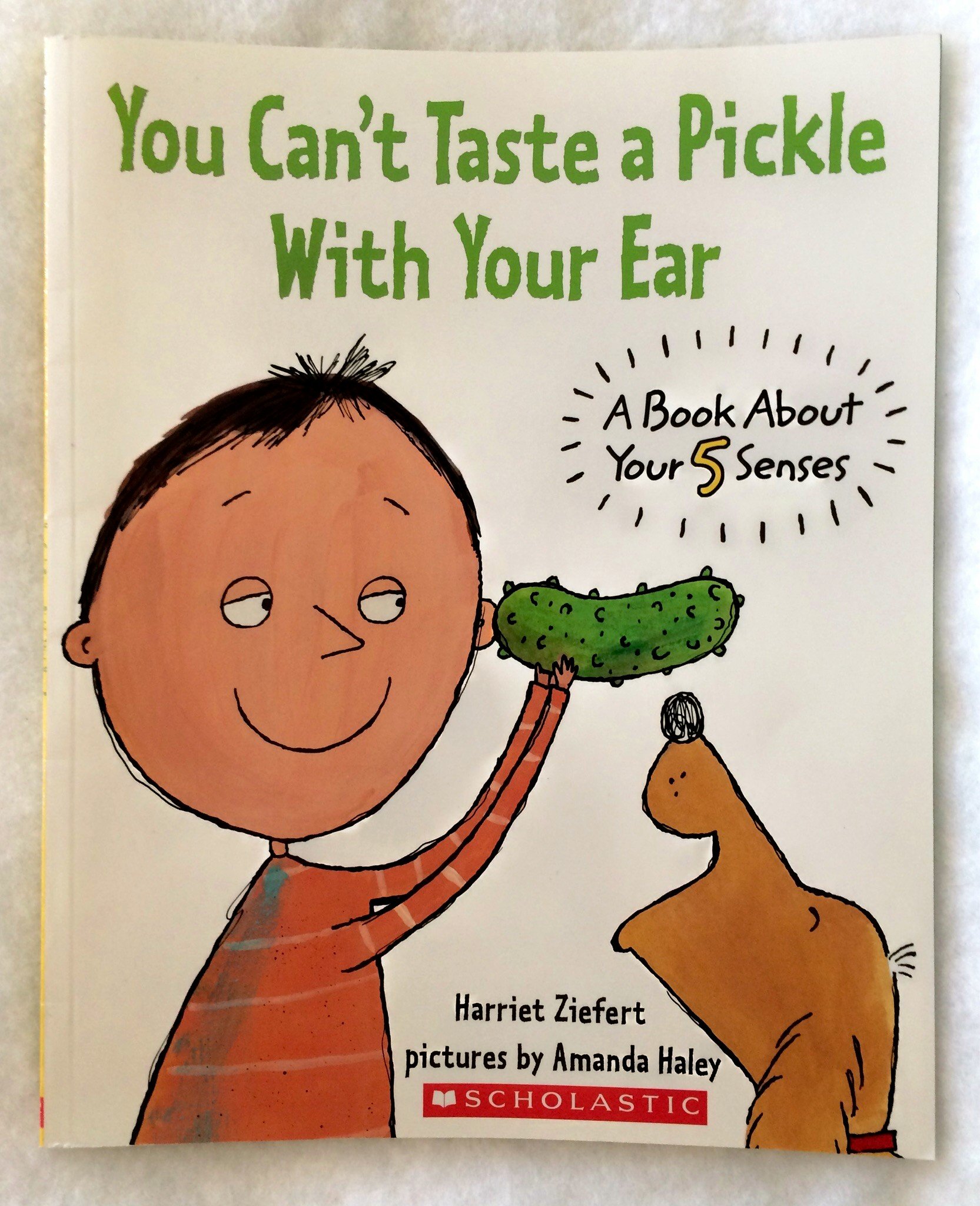 You Can't Taste A Pickle With Your Ear: A Book About Your 5 Senses