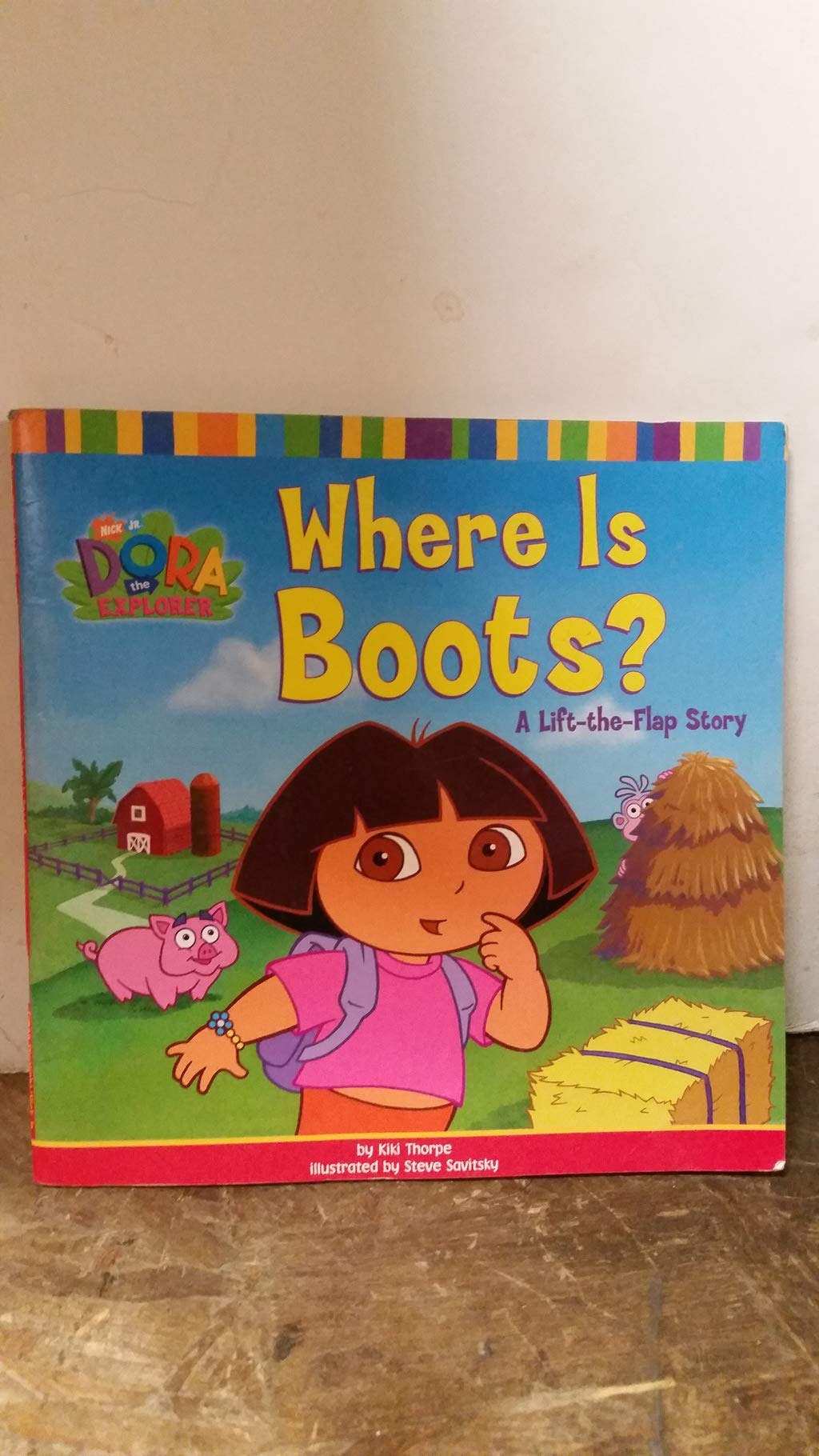Where Is Boots?: A Lift-the-Flap Story (Dora the Explorer)