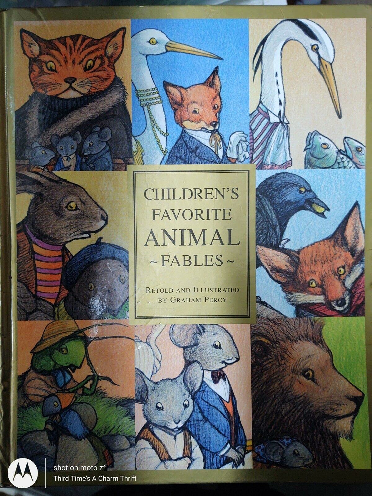 Children's Favorite Animal Fables: Retold and Illustrated By Graham Percy