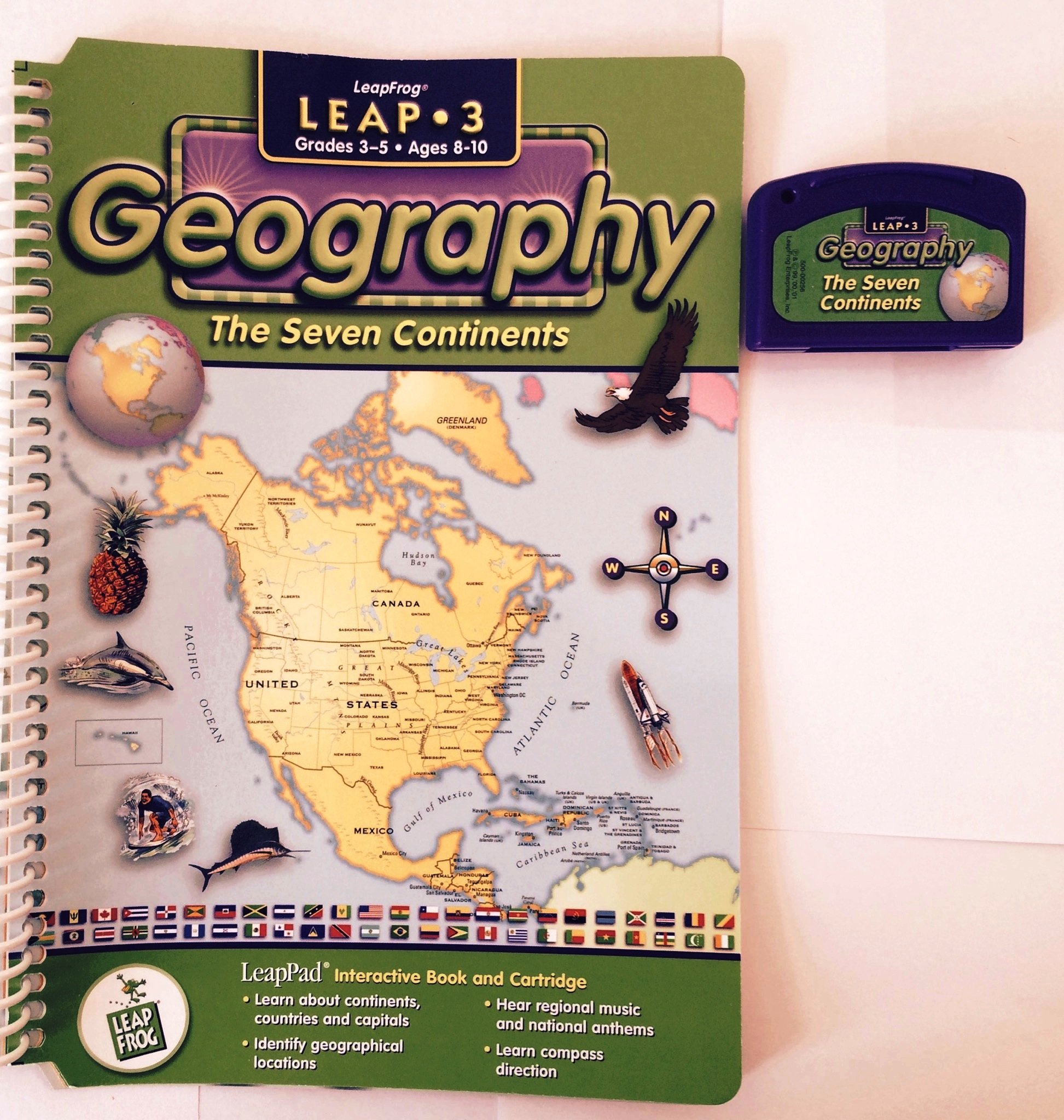 Geography : The Seven Continents (Above & Beyond Series - Quantum Pad Leap)