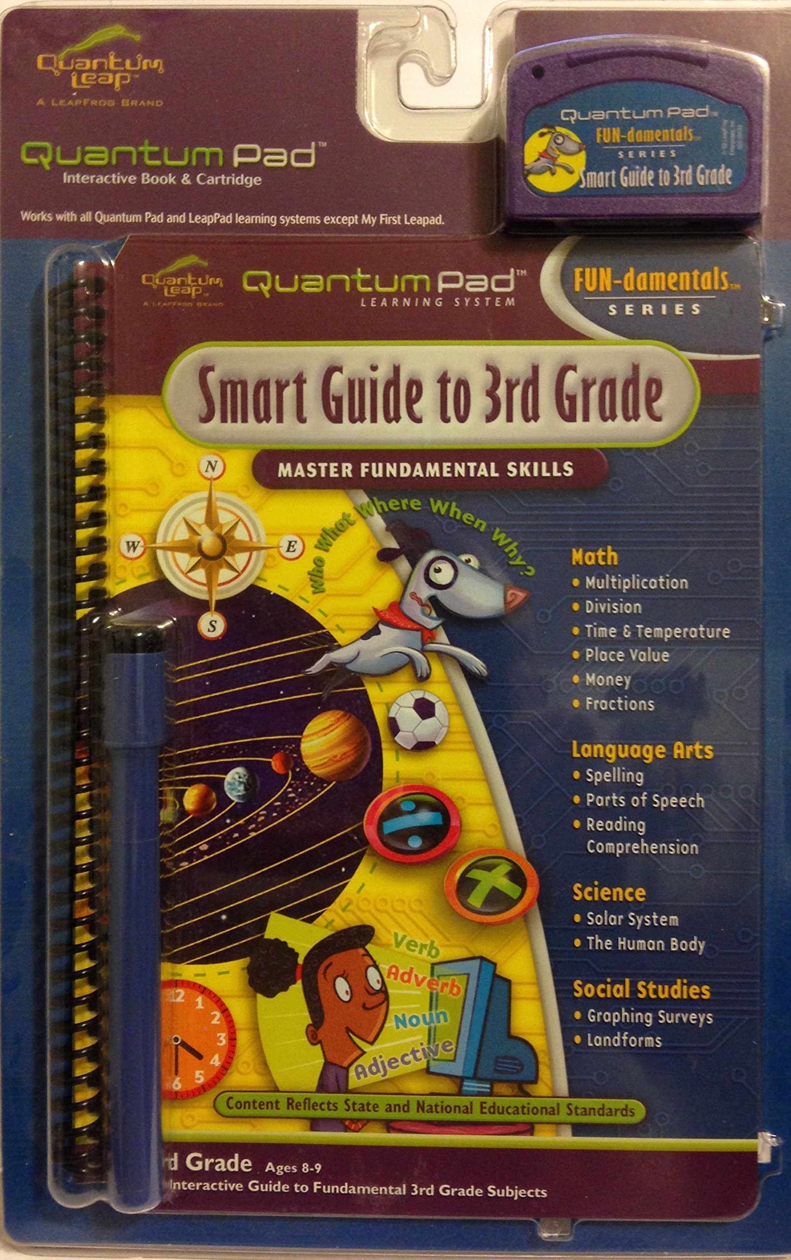 Quantum Pad Smart Guide to 3rd Grade(Master Fundamental Skills) (FUN-damentals Series, Interactive)
