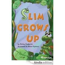 Harcourt School Publishers Trophies: On Level Individual Reader Grade 1 Slim Grows Up