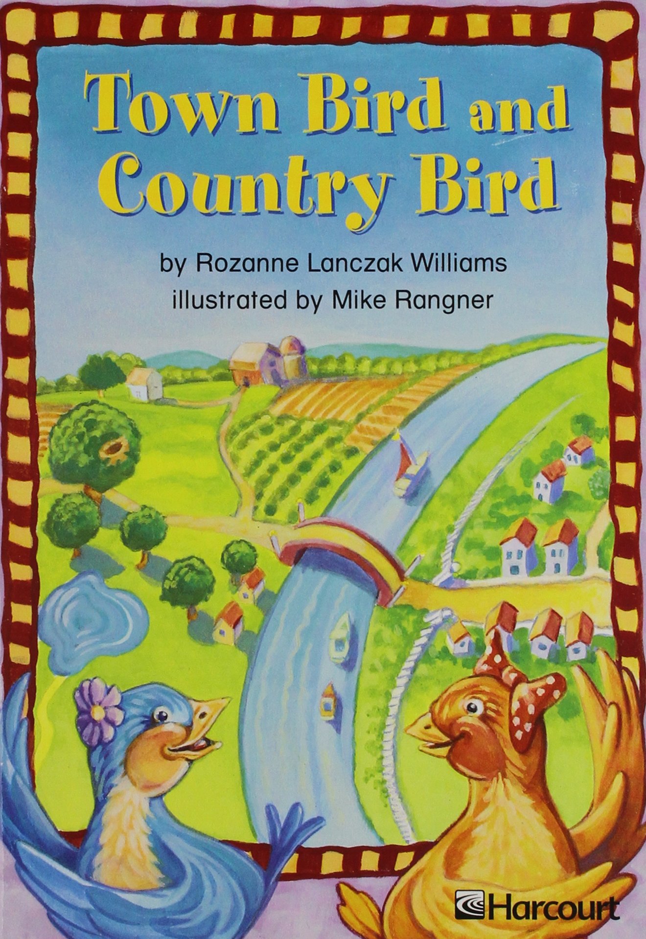 Harcourt School Publishers Trophies: On Level Individual Reader Grade 1 Town Bird and Country Bird