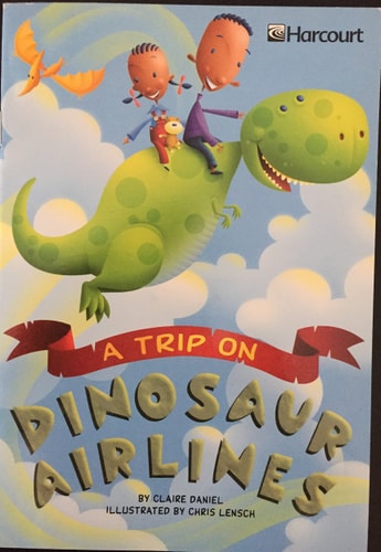 Harcourt School Publishers Trophies: Below Level Individual Reader Grade 2 Trip/Dinosaur Airlines