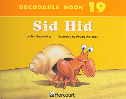 Harcourt School Publishers Trophies: Dcdbl Bk:Sid Hid Grk