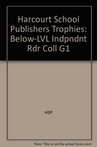 Trophies: Below-Leveled Book Collection (34 titles) Grade 1