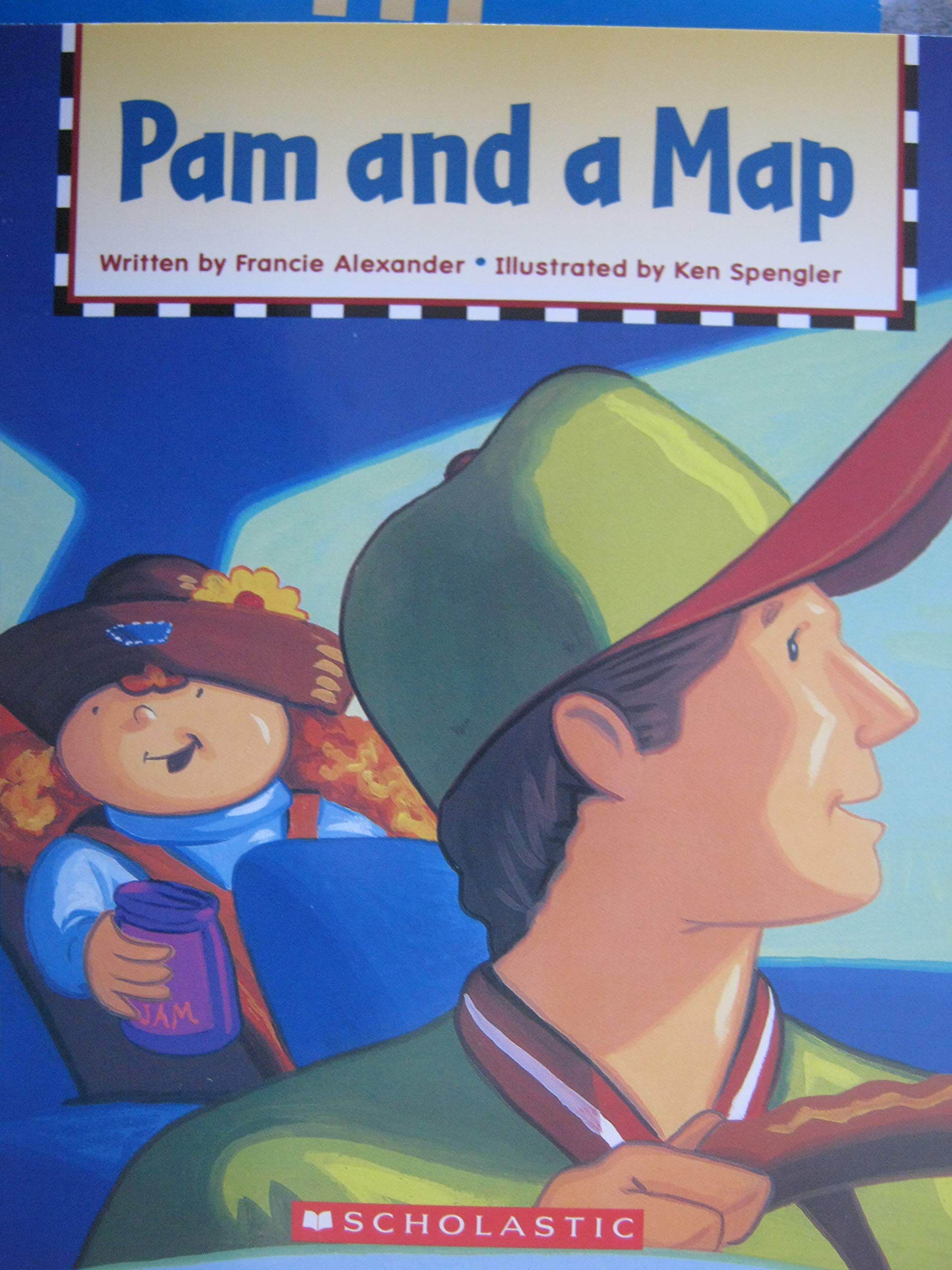 Reading Line -- Pam and a Map