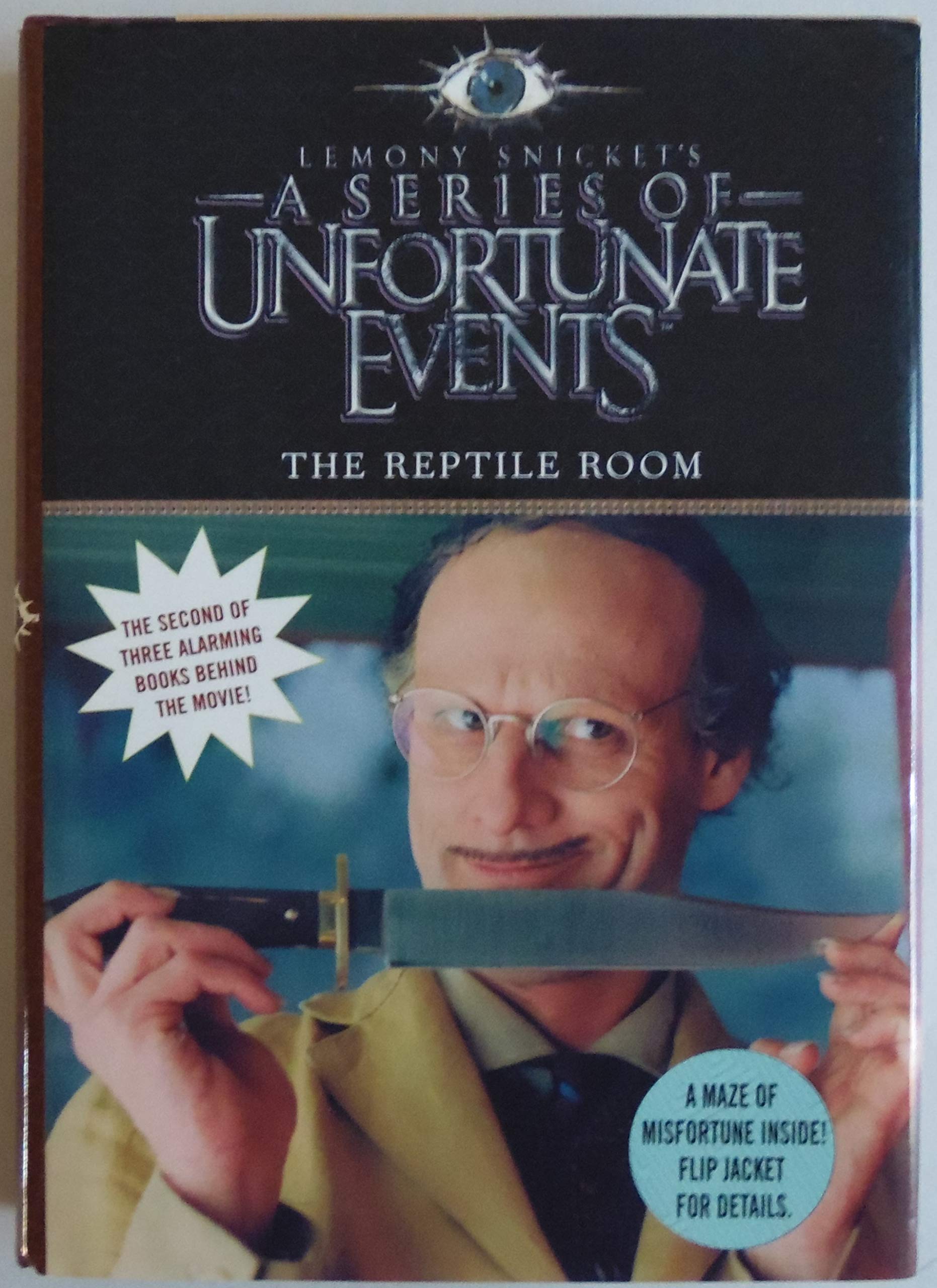 The Reptile Room, Movie Tie-in Edition (A Series of Unfortunate Events, Book 2) (A Series of Unfortunate Events, 2)