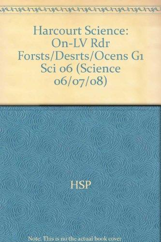 Harcourt Science: On-Level Reader Grade 1 Forests, Deserts, and Oceans