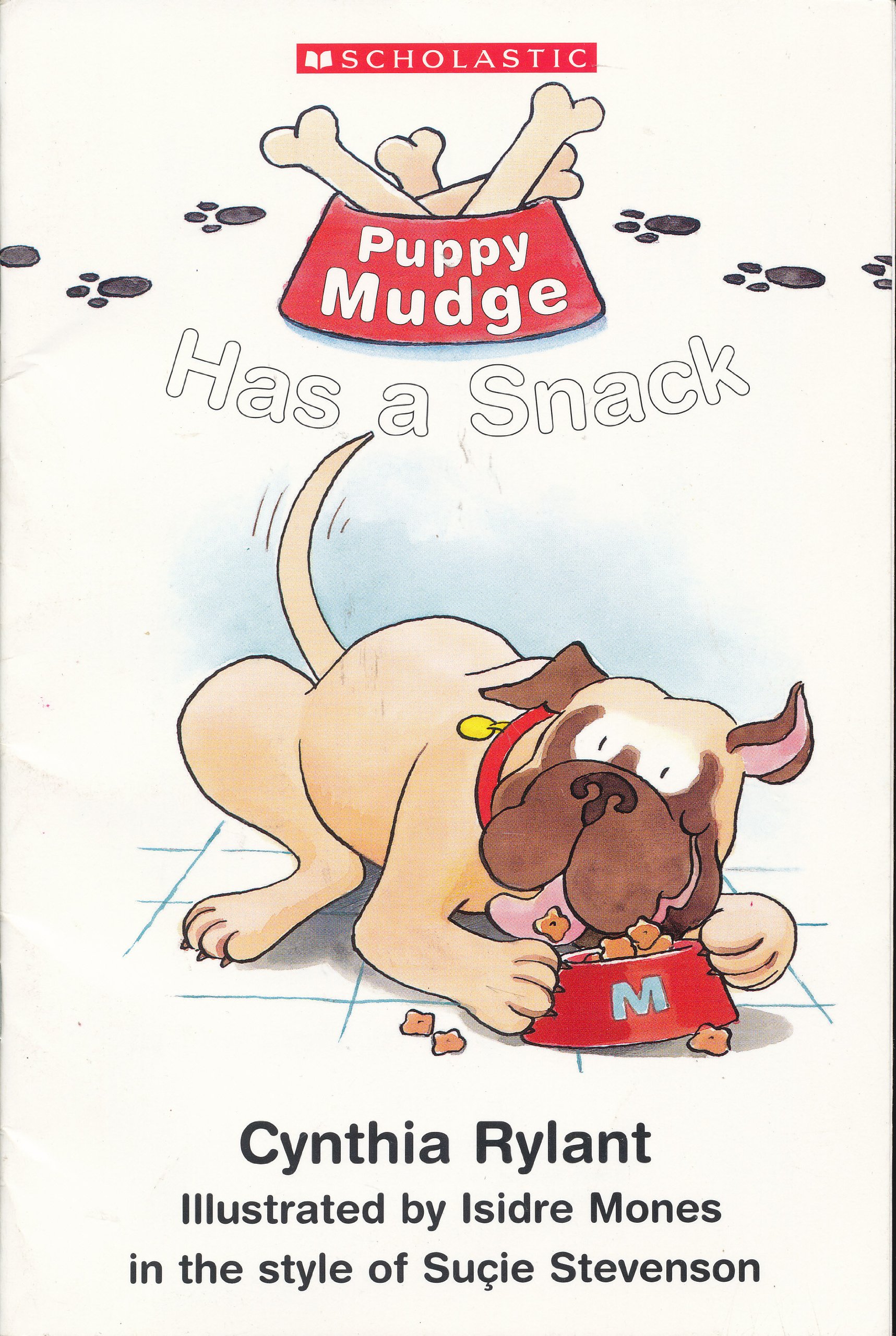 Puppy Mudge Has a Snack
