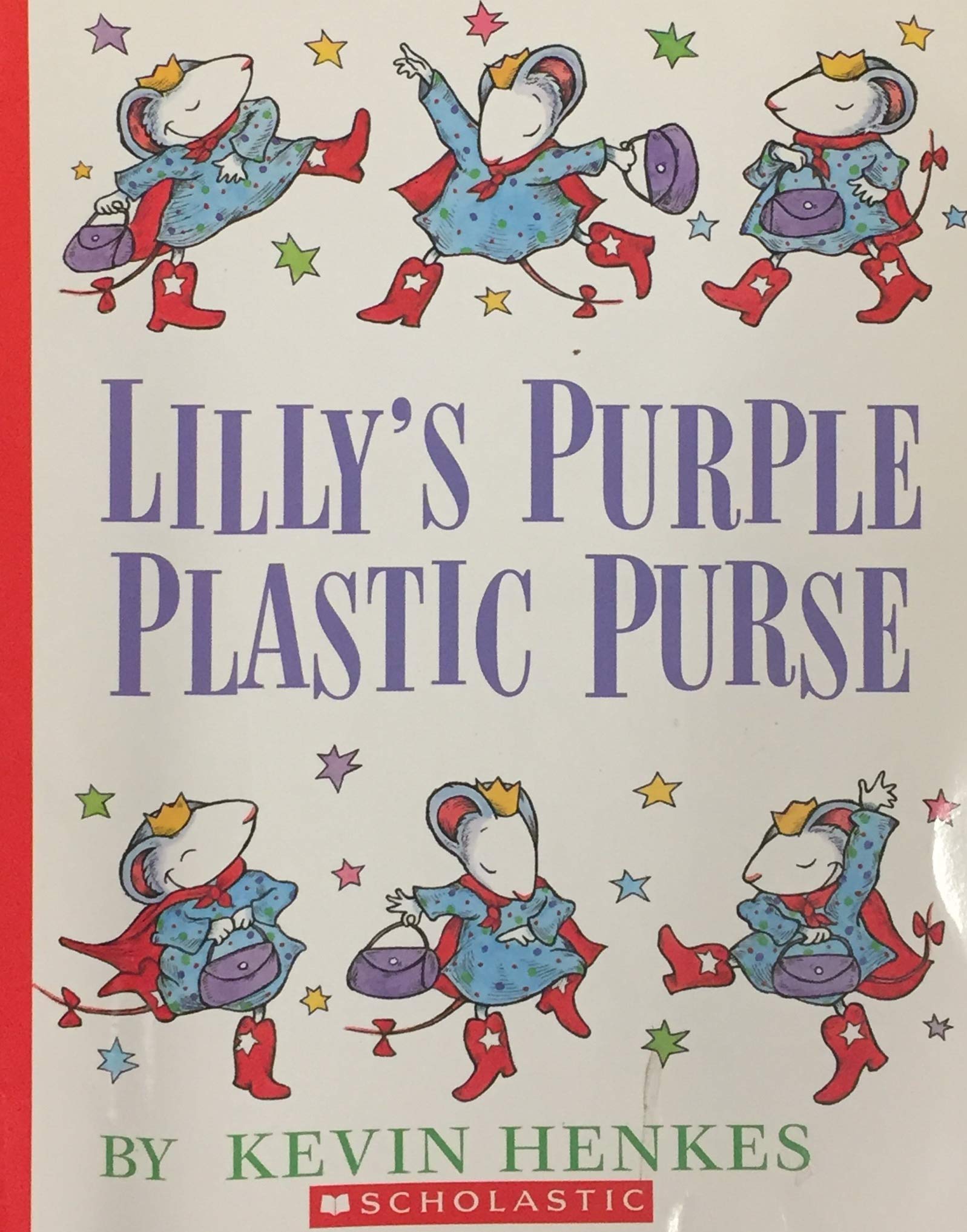 Lilly's Purple Plastic Purse