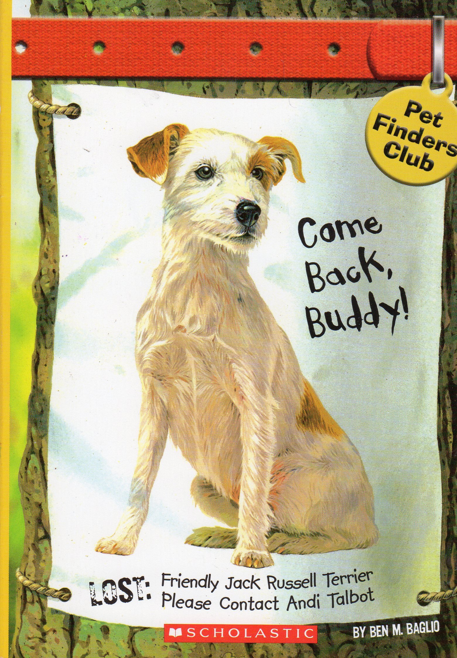 Come Back, Buddy! (Pet Finders Club #1)
