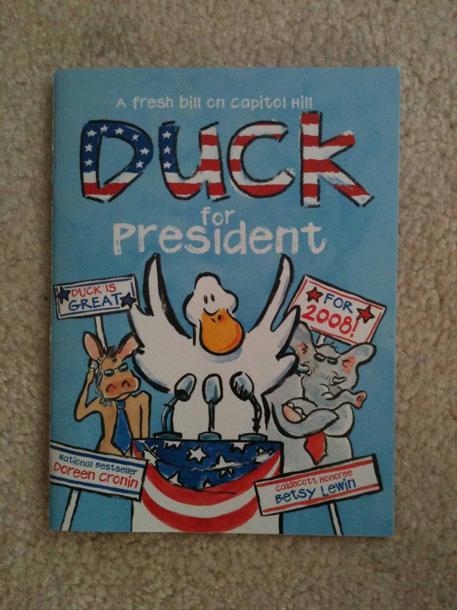 Duck for President (A Fresh Bill on Capitol Hill)
