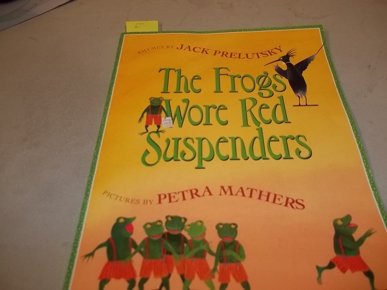 The Frogs Wore Red Suspenders