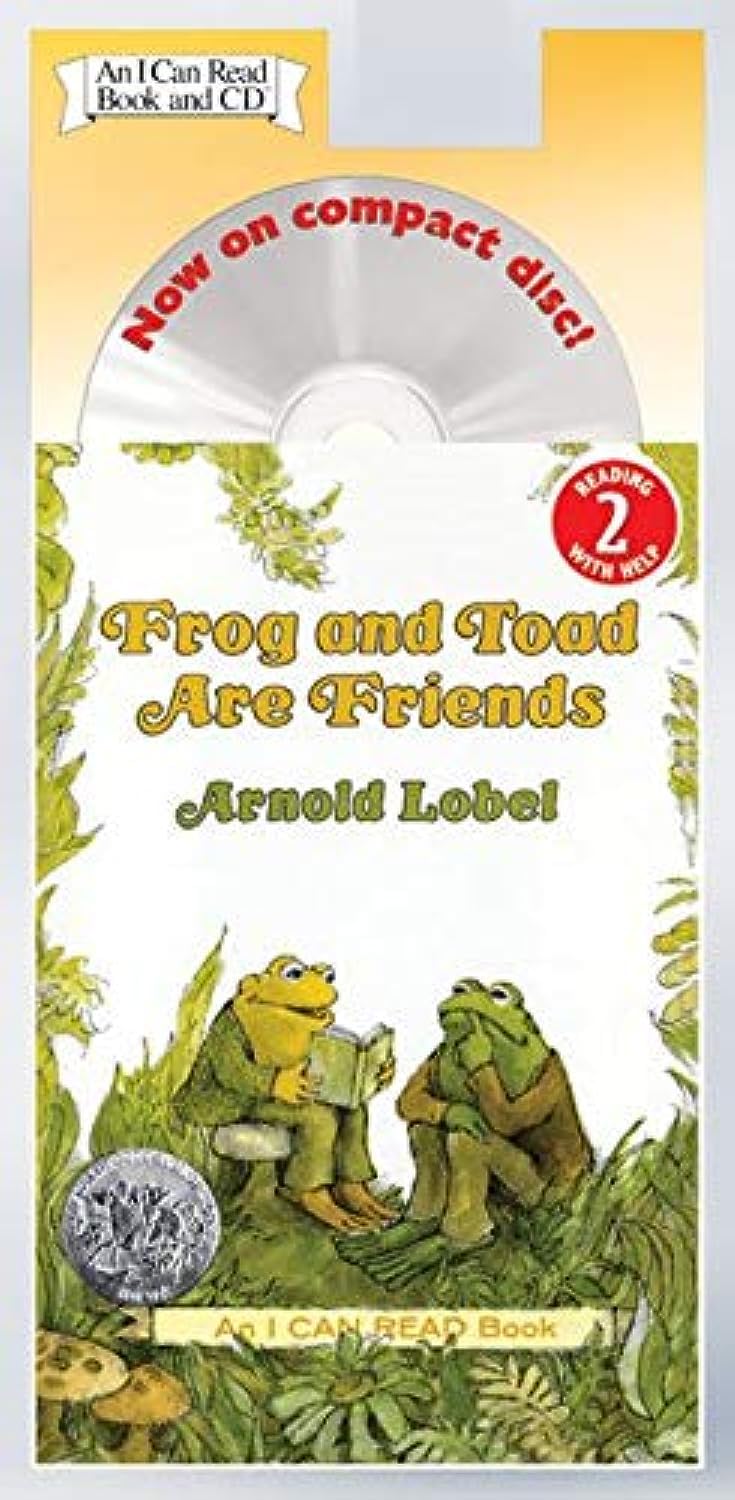 Frog and Toad Are Friends Book and CD (I Can Read Level 2)