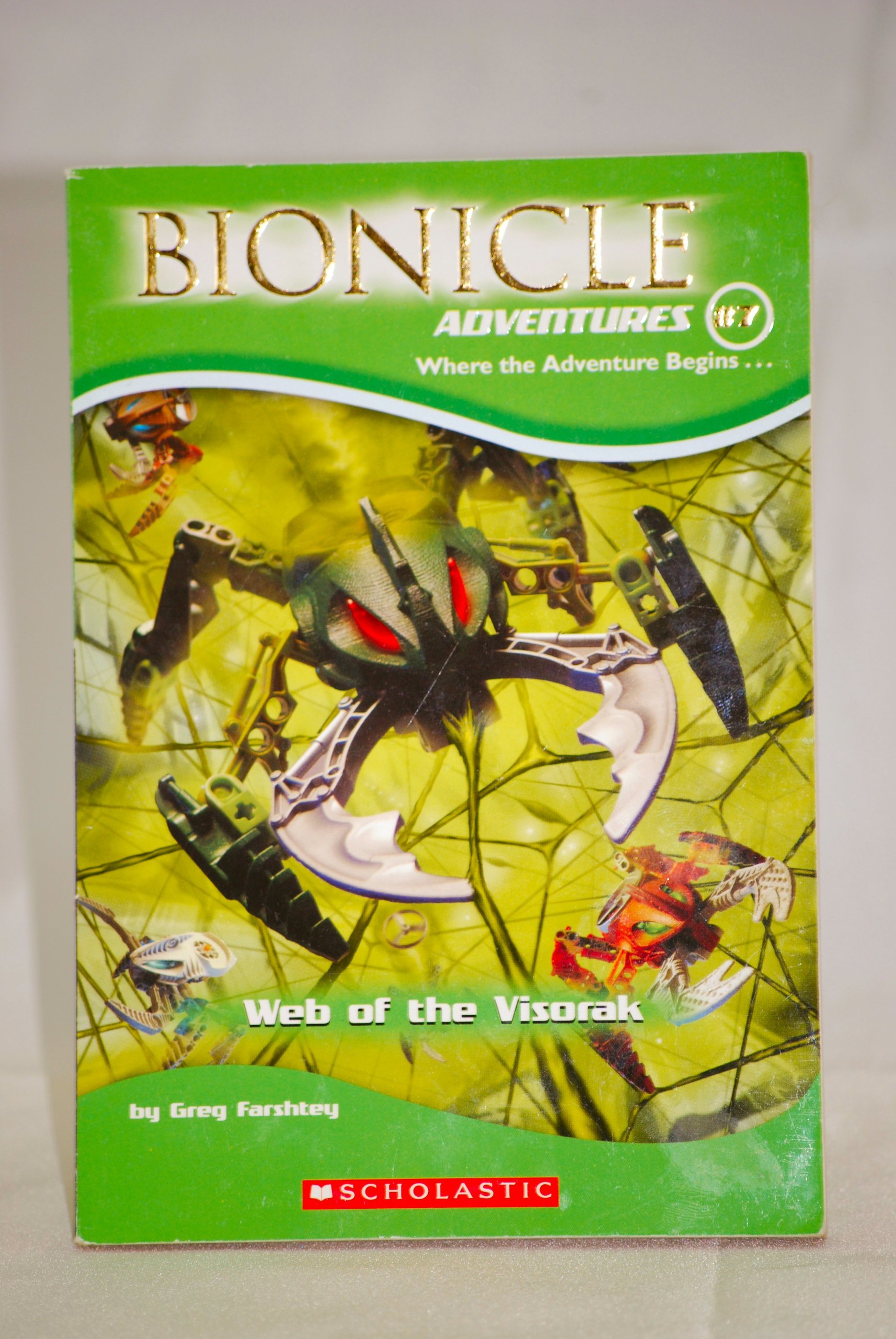 Web of the Visorak (Bionicle Adventures, No. 7)