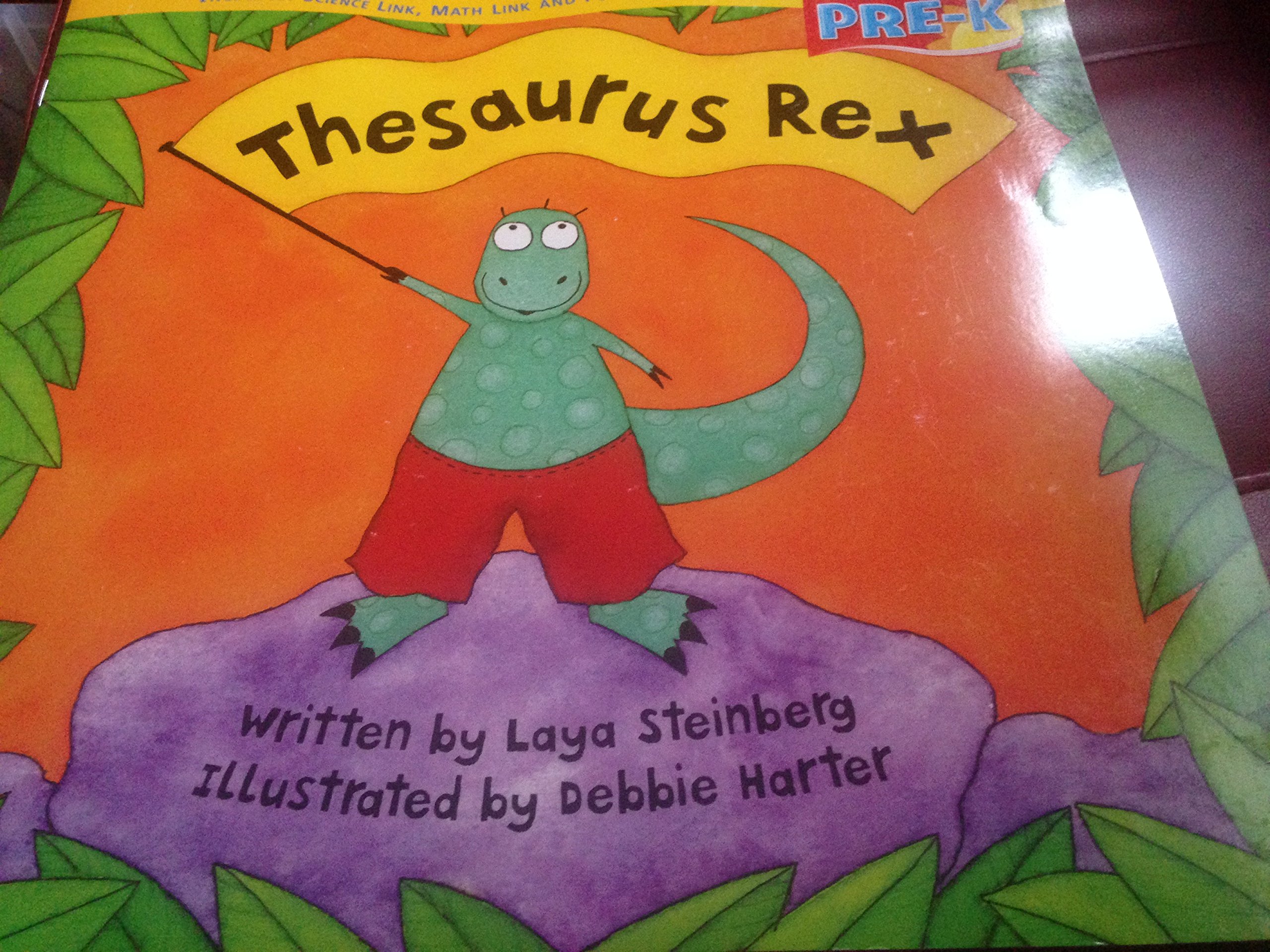 Houghton Mifflin Pre-K: Big Book Theme 8.1 Grade Pre K Thesaurus Rex