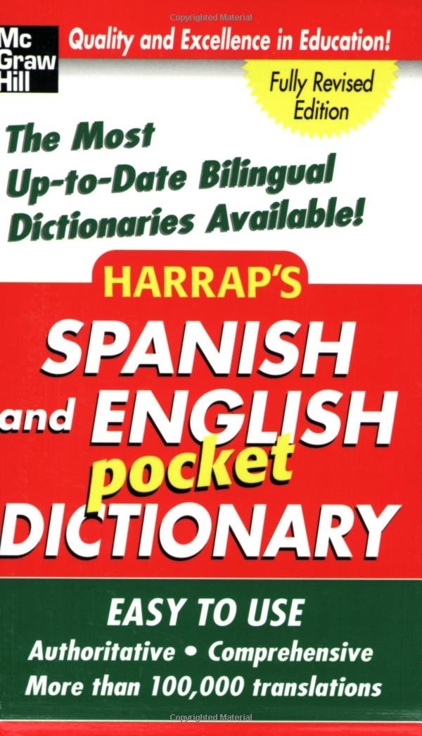 Harrap's Spanish and English Pocket Dictionary (Harrap's Dictionaries)