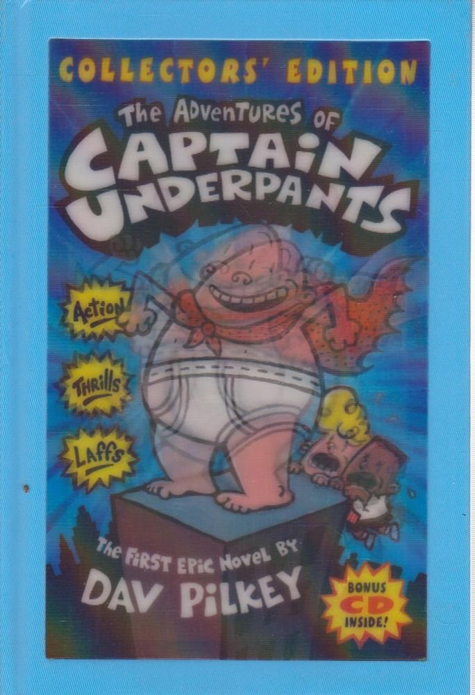 SCHOLASTIC BOOKS (TRADE) CAPTAIN UNDERPANTS 1 THE ADVENTURE (Set of 3)