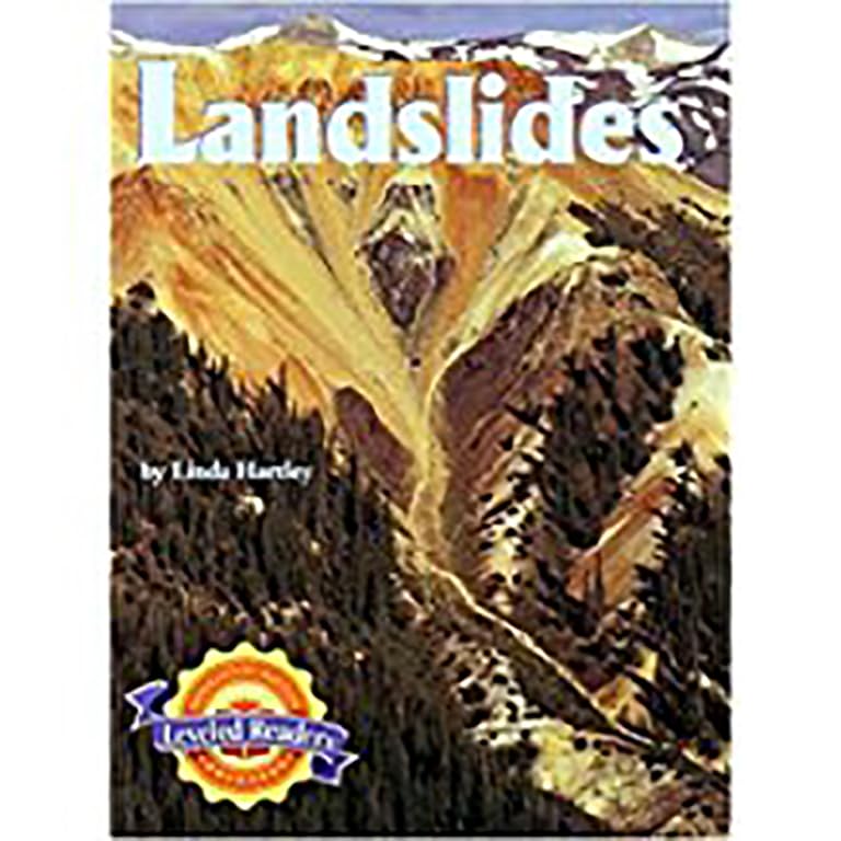 Landslides: Level 4.6.2 Bel Lv (Houghton Mifflin Reading Leveled Readers)
