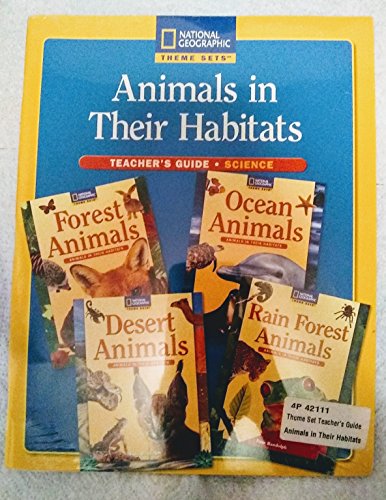Theme Sets: Teachers Guide Animals Habitats