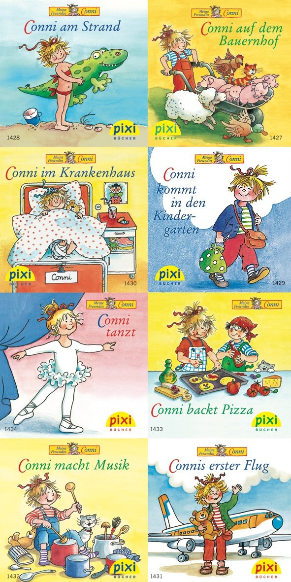 PIXI-Bücher. Serie 160. Conni trifft Pixi. 64 Exemplare a Euro 0,95