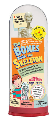 The bones book and skeleton