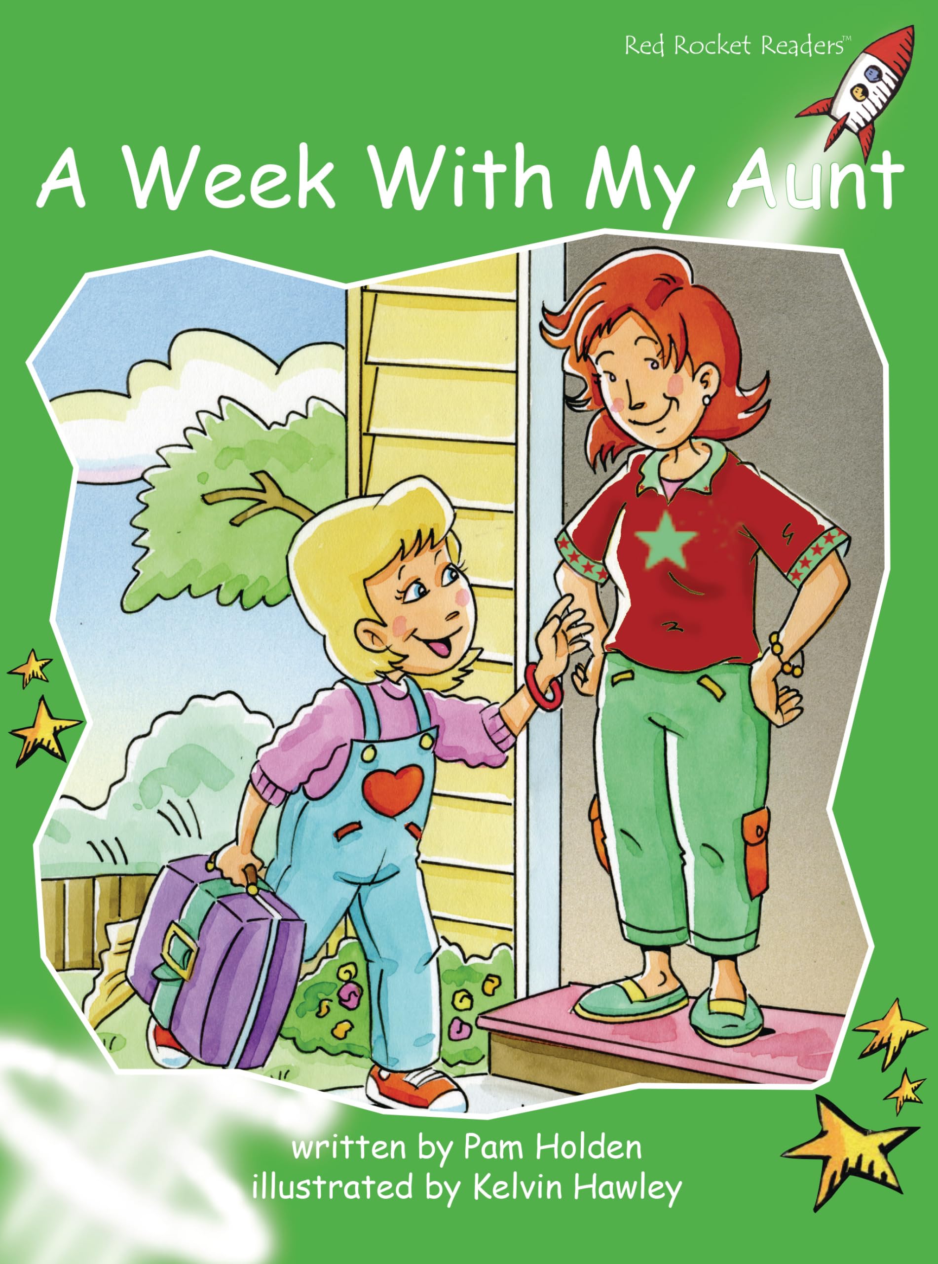 A Week With My Aunt: Early (Red Rocket Readers: Early Level 4: Green)