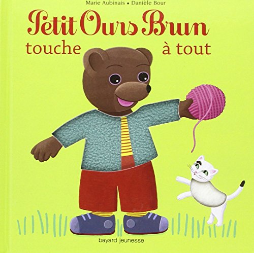 Petit Ours Brun touche à tout - livre à matières: LIVRE A TOUCHER
