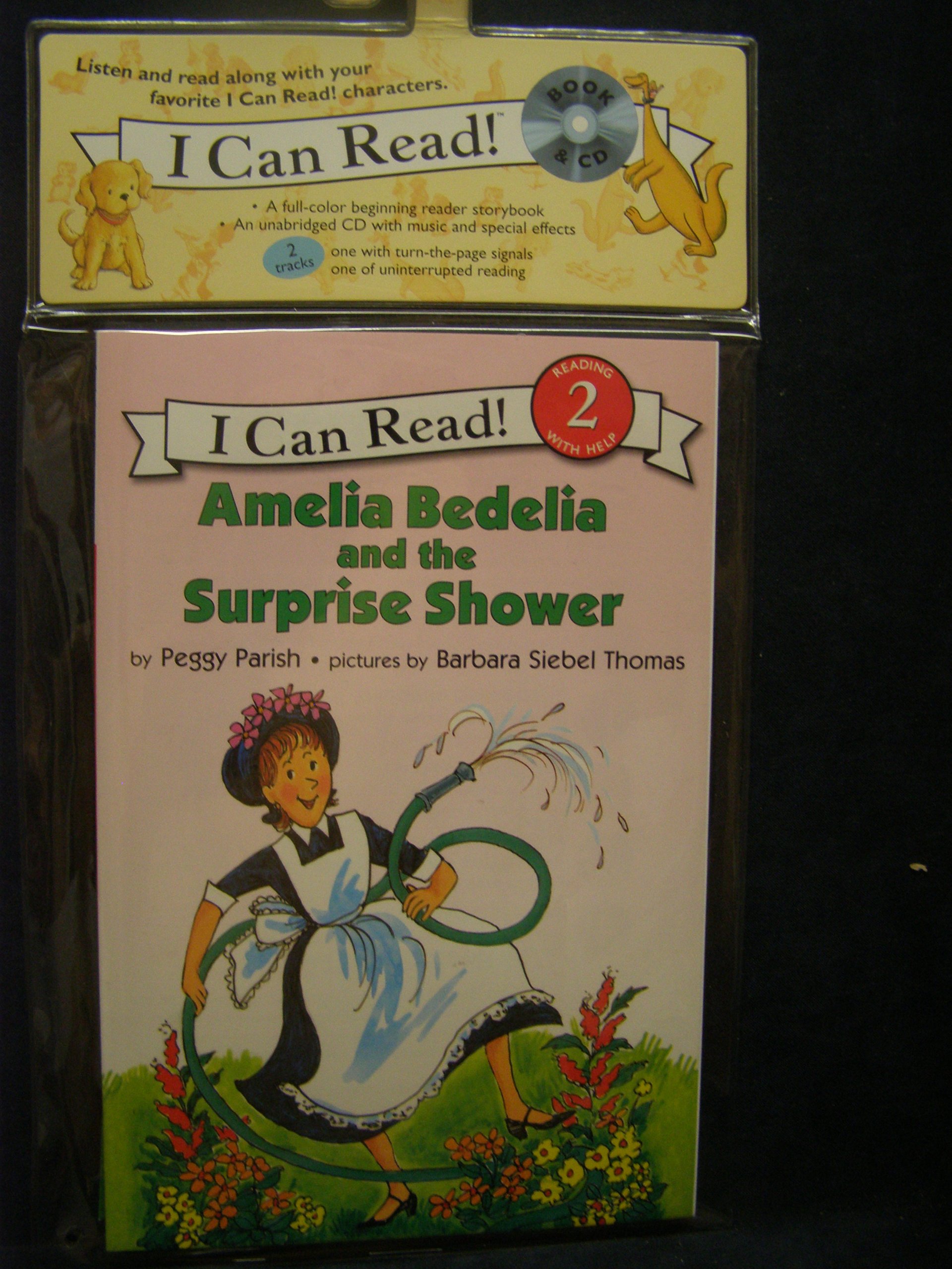 Amelia Bedelia and the Surprise Shower Book and CD (I Can Read Level 2)