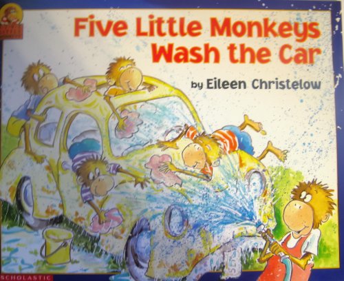 Five Little Monkeys Wash the Car (Five Little Monkeys)