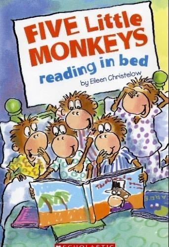 Five Little Monkeys Reading in Bed