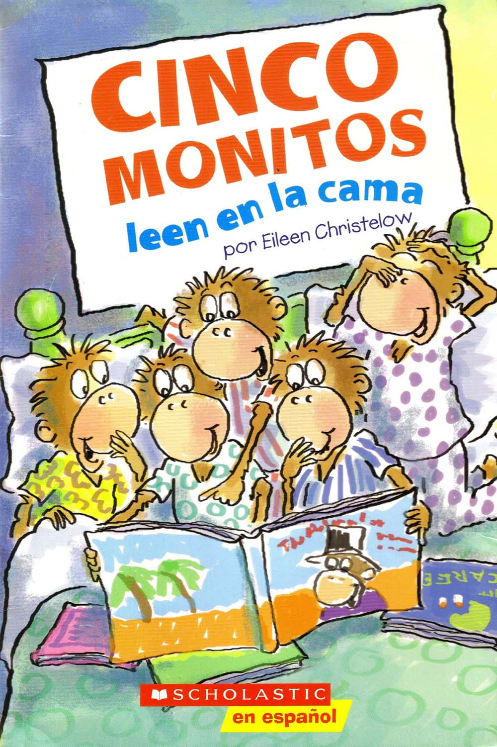Cinco Monitos-Leen En La Cama