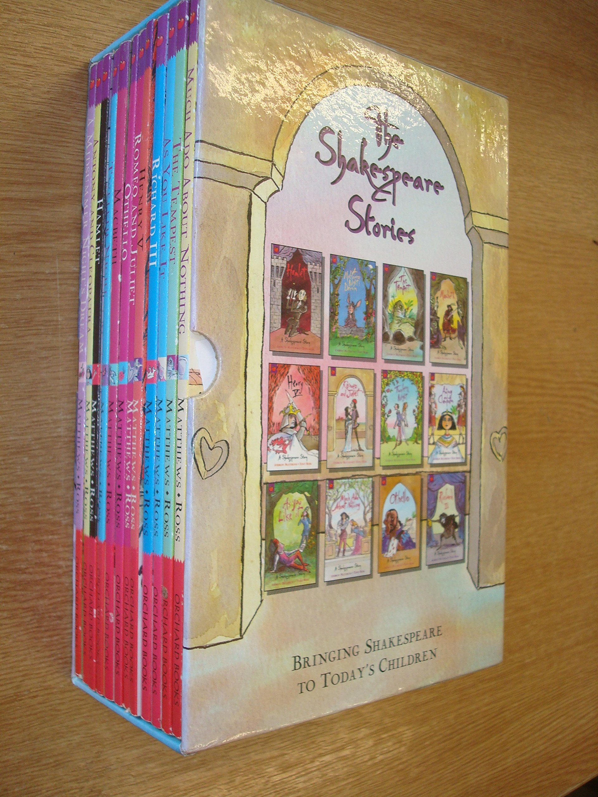 The Shakespeare Stories - Complete Box Set of 12 [Paperback] by Andrew Matthews