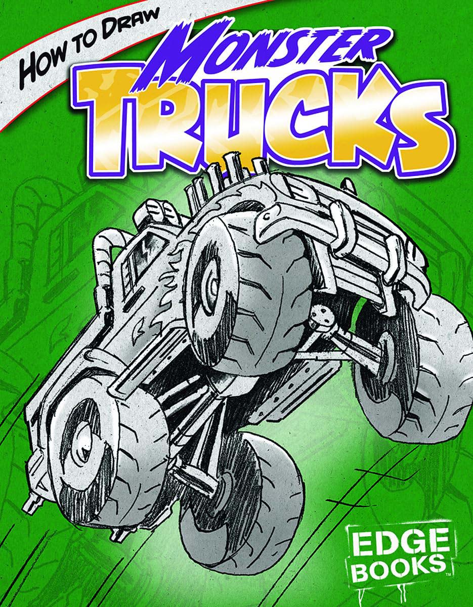 How to Draw Monster Trucks (Drawing Cool Stuff)