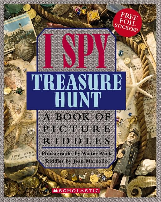 I Spy Treasure Hunt (pob With Stickers)