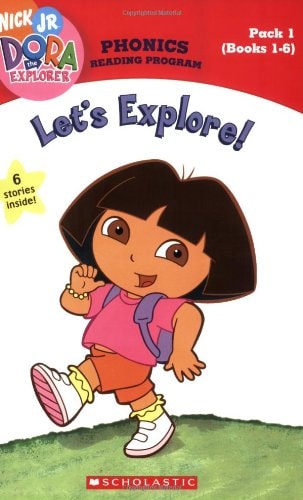 Dora the Explorer Phonics Reader Program: Let's Explore! (Books #1-6)