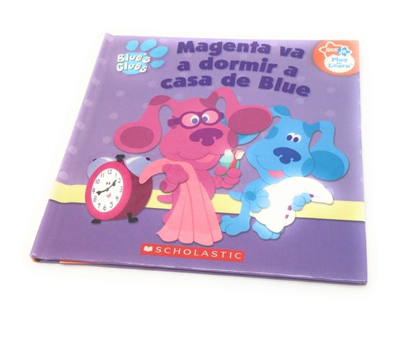 Blue's Clues Magenta va a Dormir a Casa de Blue