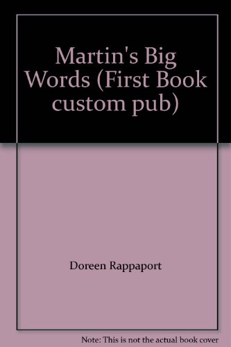 Martin's Big Words (First Book custom pub)