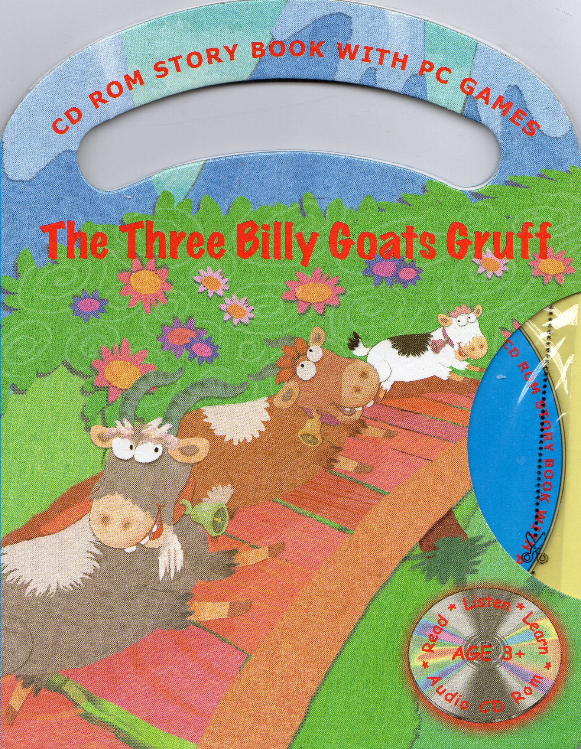 The Three Billy Goats Gruff( CD Rom Story Book with PC Games)