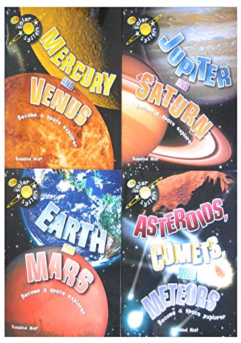 Astronomy for Children - 4 Books set. 1. Mercury and Venus. 2. Jupiter and Saturn. 3.Asteroids, Comets and Meteors. 4. Earth and Mars
