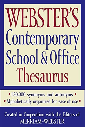 Webster's Contemporary School & Office Thesaurus