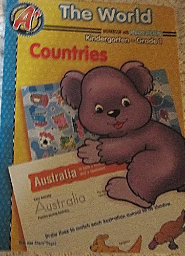The World Workbook with Reward Stickers Countries Kindergarten Grade 1