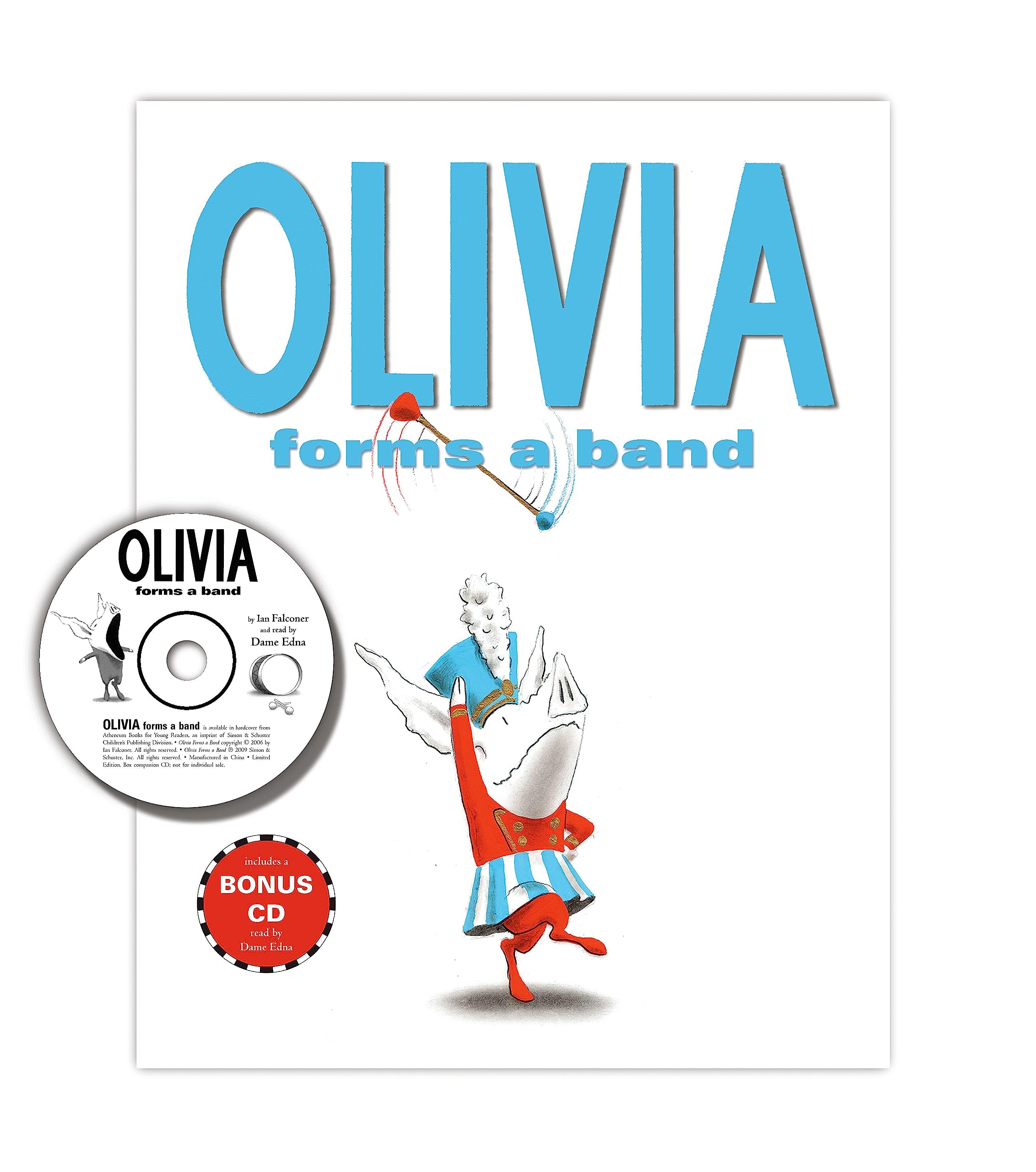 Olivia Forms a Band: Book and CD