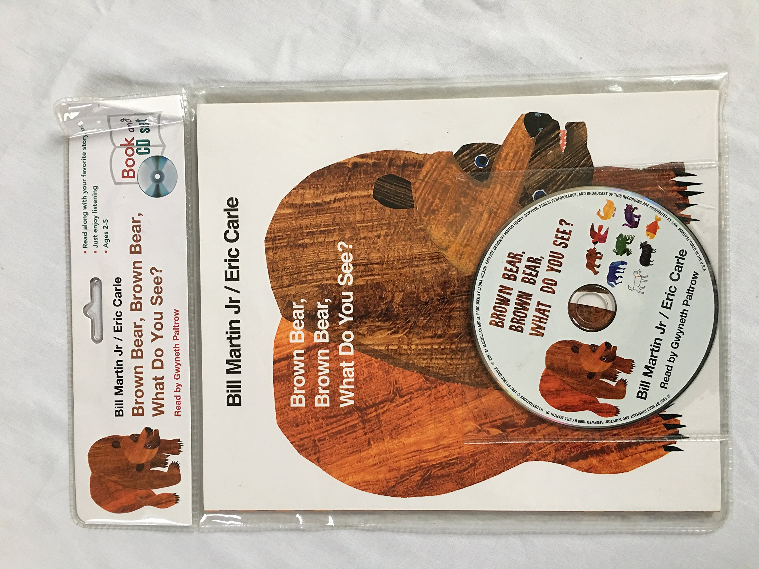 Brown Bear, Brown Bear, What Do You See? (Book & CD)