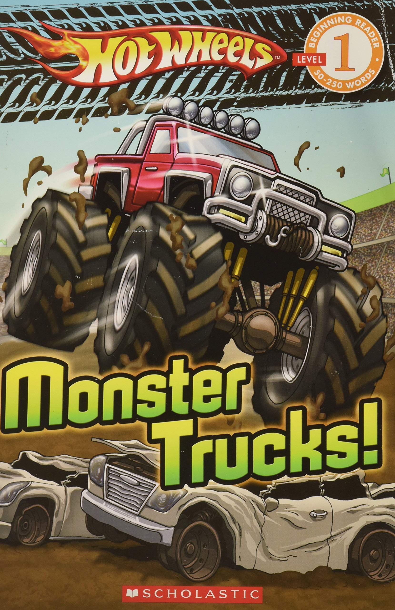 Hot Wheels: Monster Trucks! (Scholastic Reader Level 1)