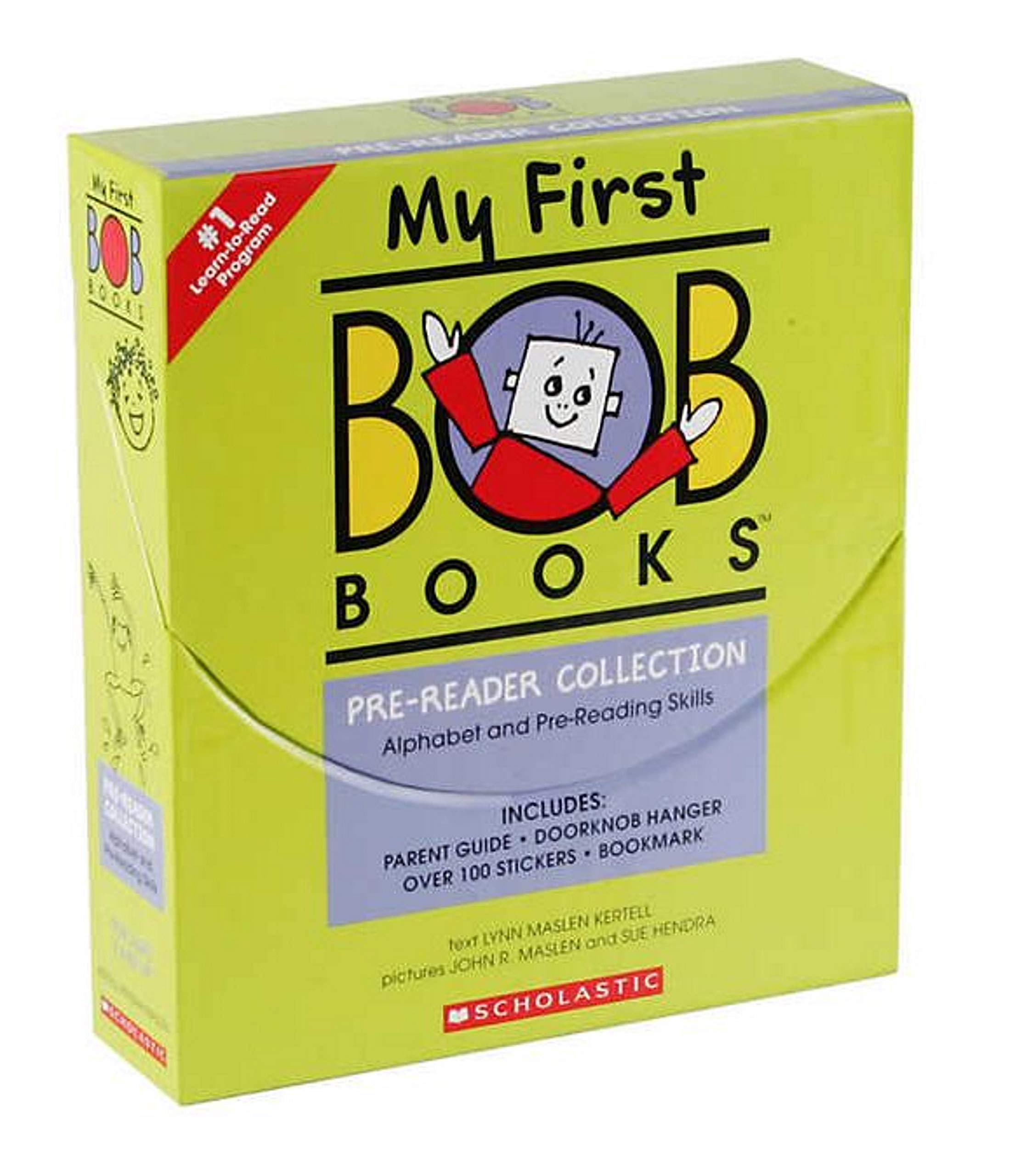 My First BOB Books COLLECTION Box Set [Alphabet & Pre-reading Skills] [24 Books] (Age 2 and Up)